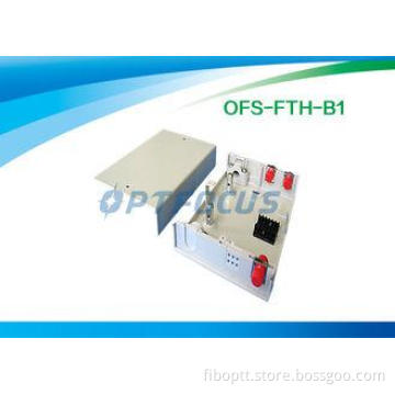 Network Termination Box Fiber Optic Pigtails Metal 2 Ports